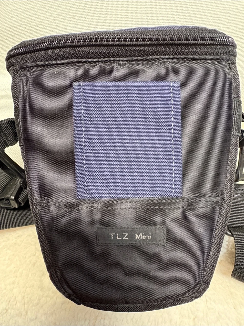 Vintage Lowepro Compact Camera Bag in Navy Blue